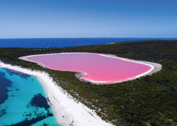 Розовое озеро (Lac Rose) в Сенегале – фотографии Сенегала