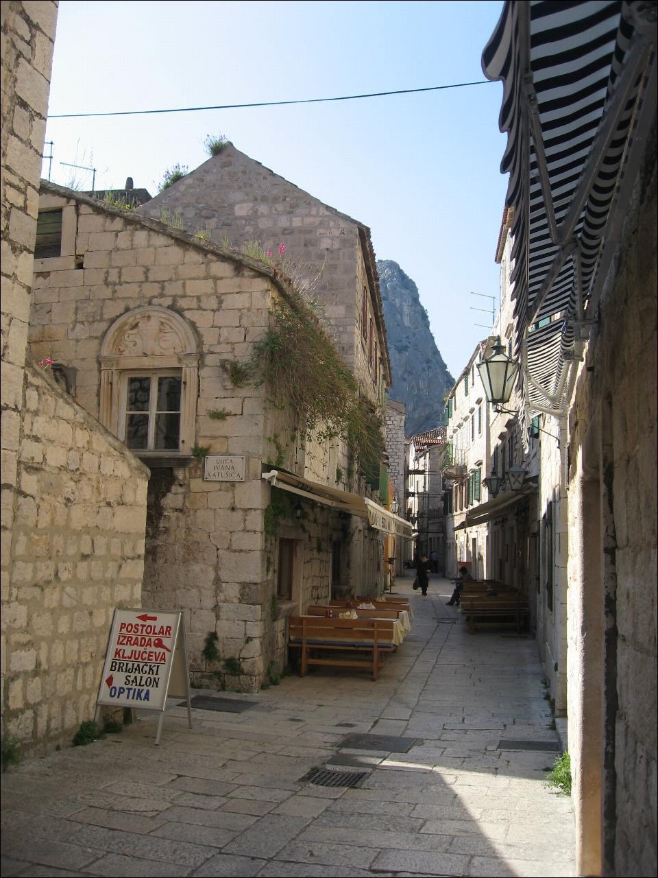 Улица в Омиш, Хорватия. Фото 4 – фотографии Хорватии