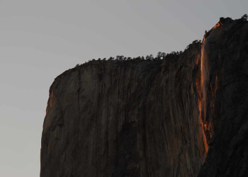 Знаменитый водопад Лошадиный хвост – фотографии США