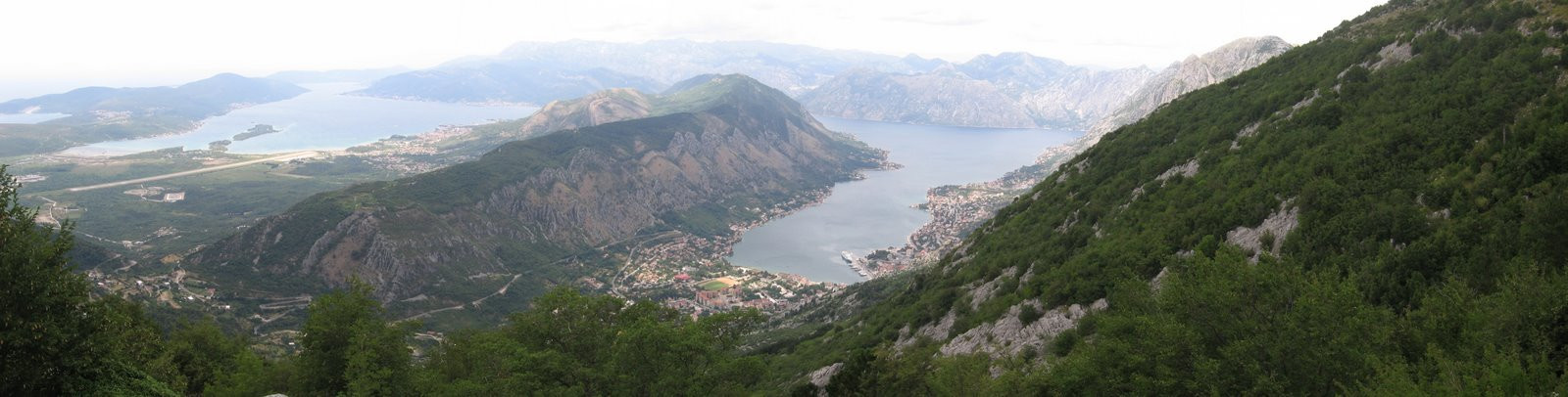 Панорамный вид Которского залива, Черногория. Фото 33 – фотографии Черногории