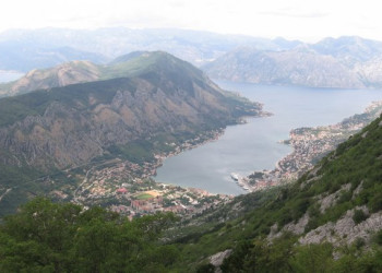 Панорамный вид Которского залива, Черногория. Фото 33 – фотографии Черногории