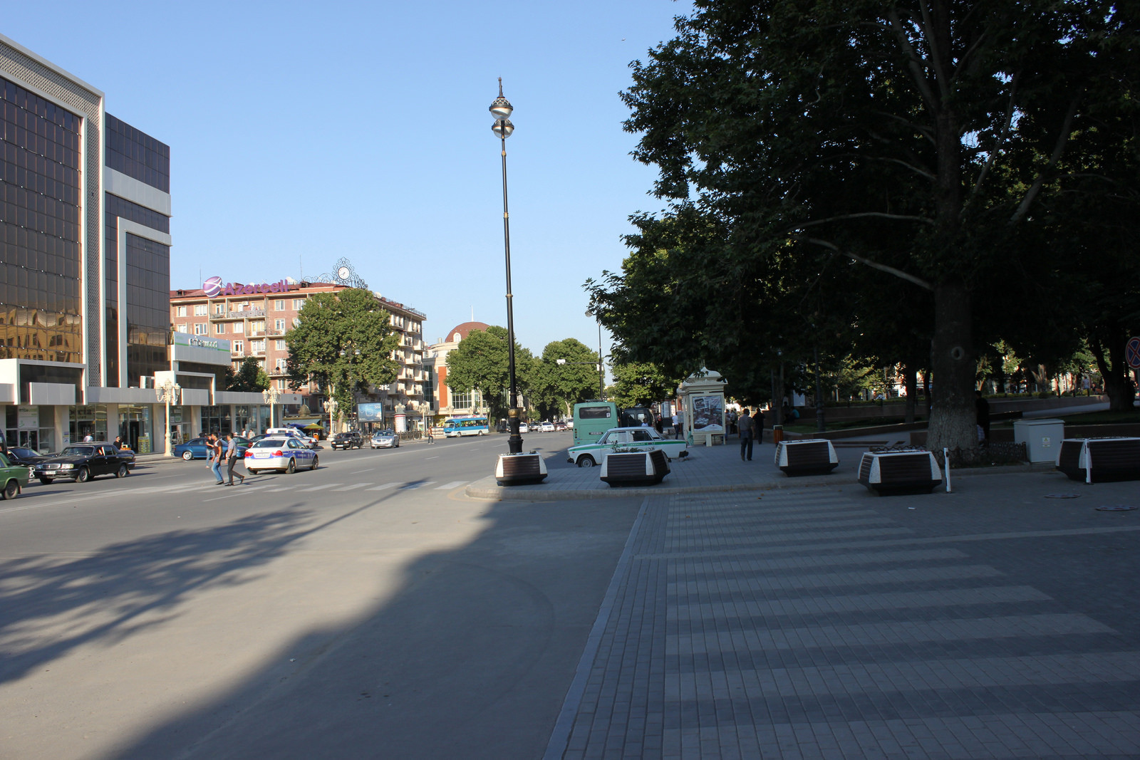 Улицы города Гянджа в Азербайджане – фотографии Азербайджана