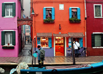 Остров Бурано, Венеция. Фото 1 – фотографии Италии