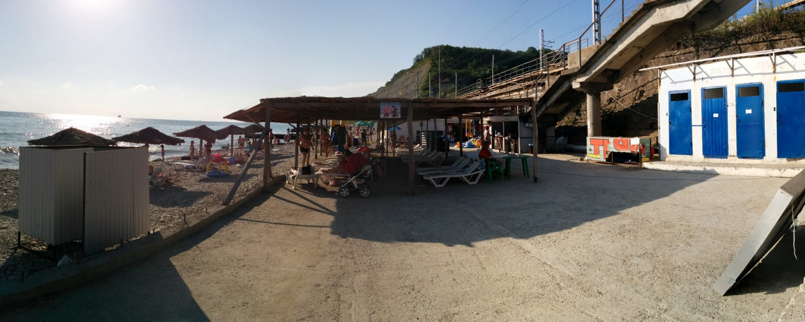 Пляж в Дедеркое. Фото 1 – фотографии России