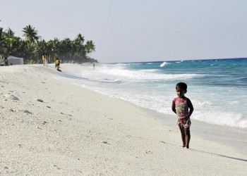 Пляж в Гнавияни Атолл, Мальдивы. Фото 2 – фотографии Мальдивских островов