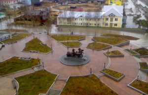 Площадь в Ленске, Россия – фотографии России