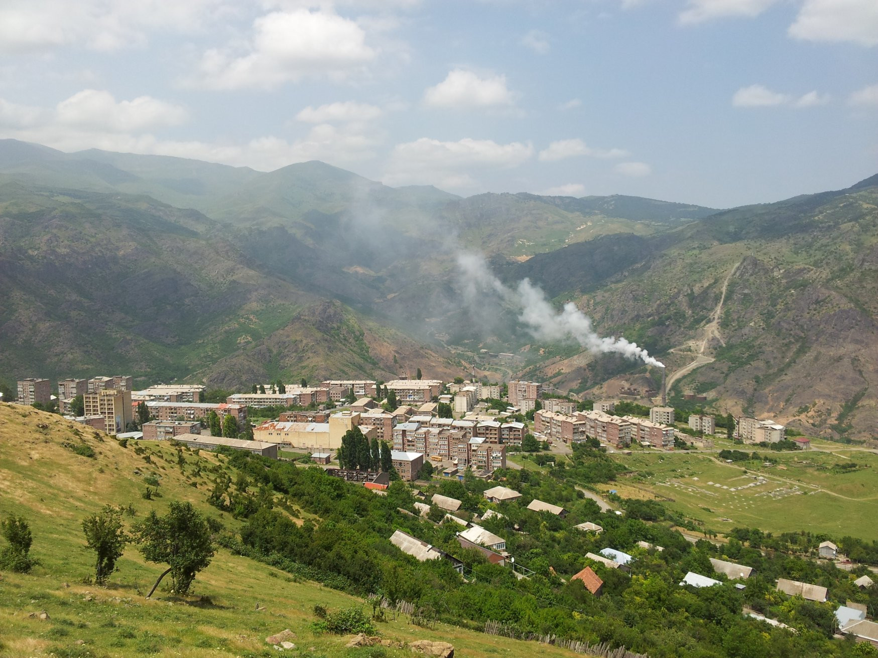 Панорамный вид города, Армения. Фото 2 – фотографии Армении