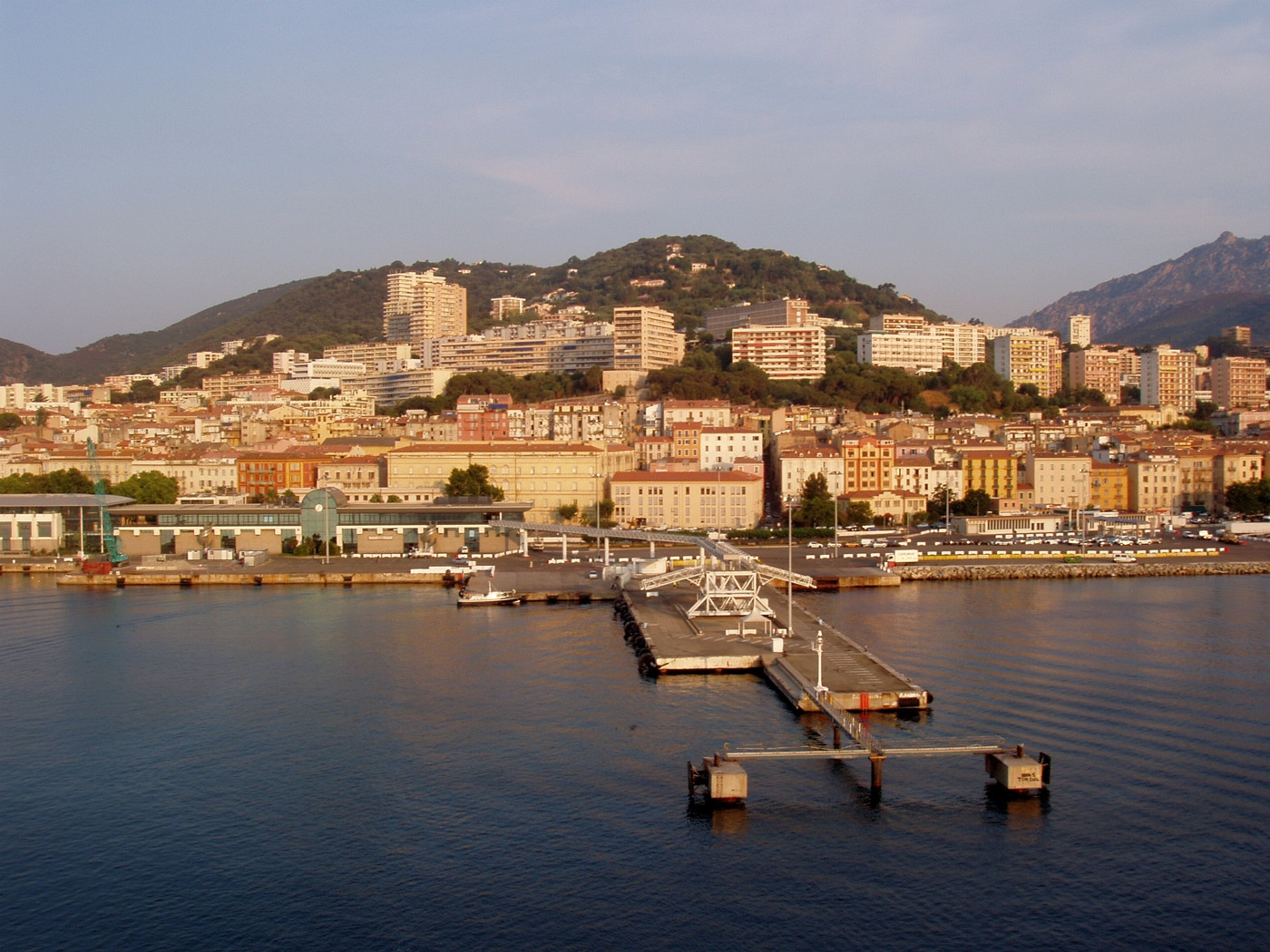 Пристань в Аяччо, Франция – фотографии Франции