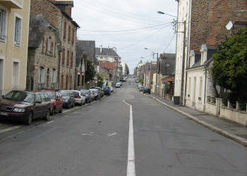 Улица в Ренне, Франция. Фото 1 – фотографии Франции