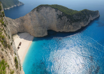 Навагио Бич, Закинф остров, Ионические острова, Греция, фото № 66773 – фотографии Греции