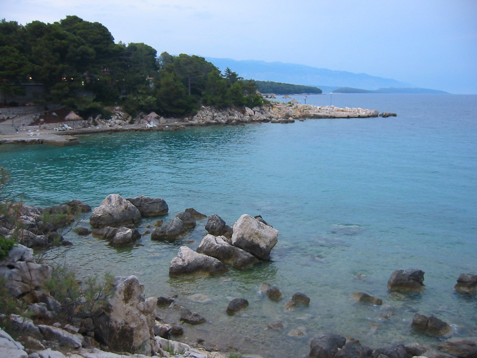 Пляж на острове Раб, Хорватия. Фото 1 – фотографии Хорватии