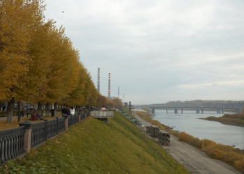 Набережная в Кемерово, Россия – фотографии России