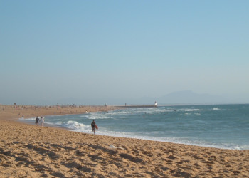 Пляж в Оссегоре, Франция. Фото 1 – фотографии Франции