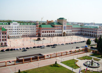 Площадь Оболенского-Ноготкова, Йошкар-Ола, Марий Эл. Фото 1 – фотографии России