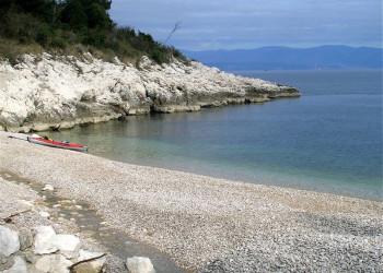 Пляж в Мощеничка-Драга, Хорватия. Фото 13 – фотографии Хорватии