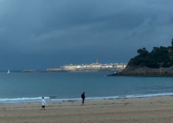 Пляж в Динарде, Франция. Фото 5 – фотографии Франции