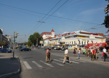 Улица в Калуге, Россия – фотографии России