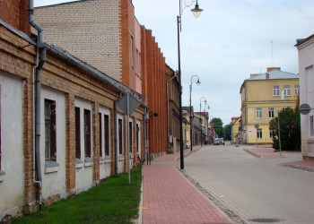 Улицы Бауски – фотографии Латвии