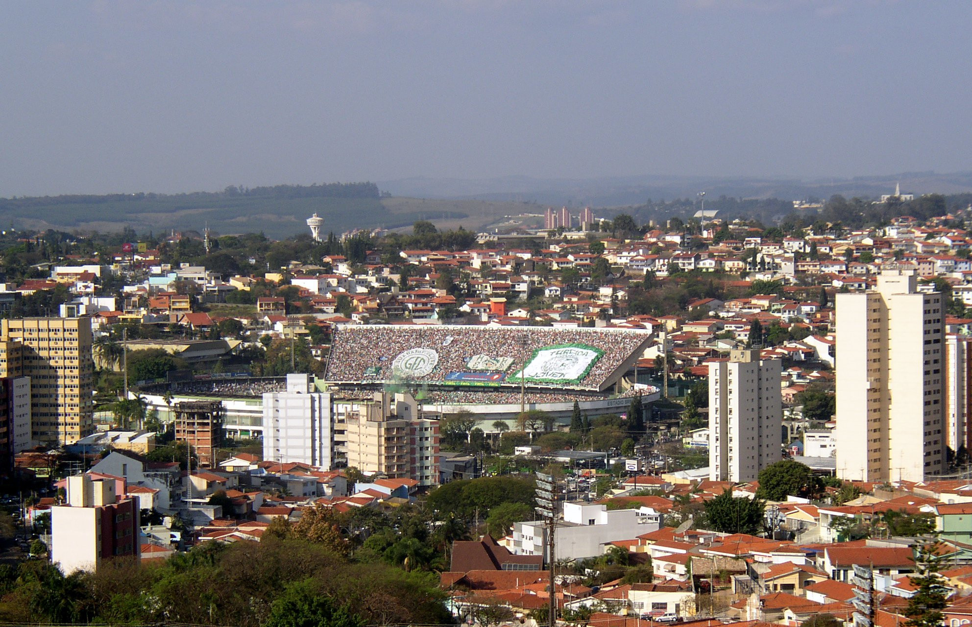 Панорамный вид города, Бразилия – фотографии Бразилии