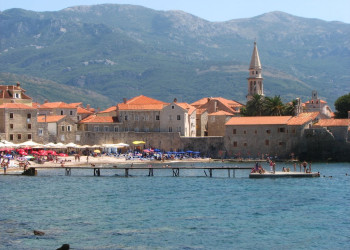 Пляж в Будва, Черногория. Фото 4 – фотографии Черногории