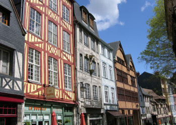 Дома в Руане, Франция. Фото 1 – фотографии Франции