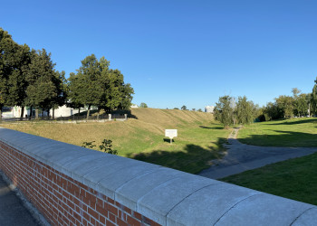 Вид на оборонительные холмы у Кремля – фотографии России