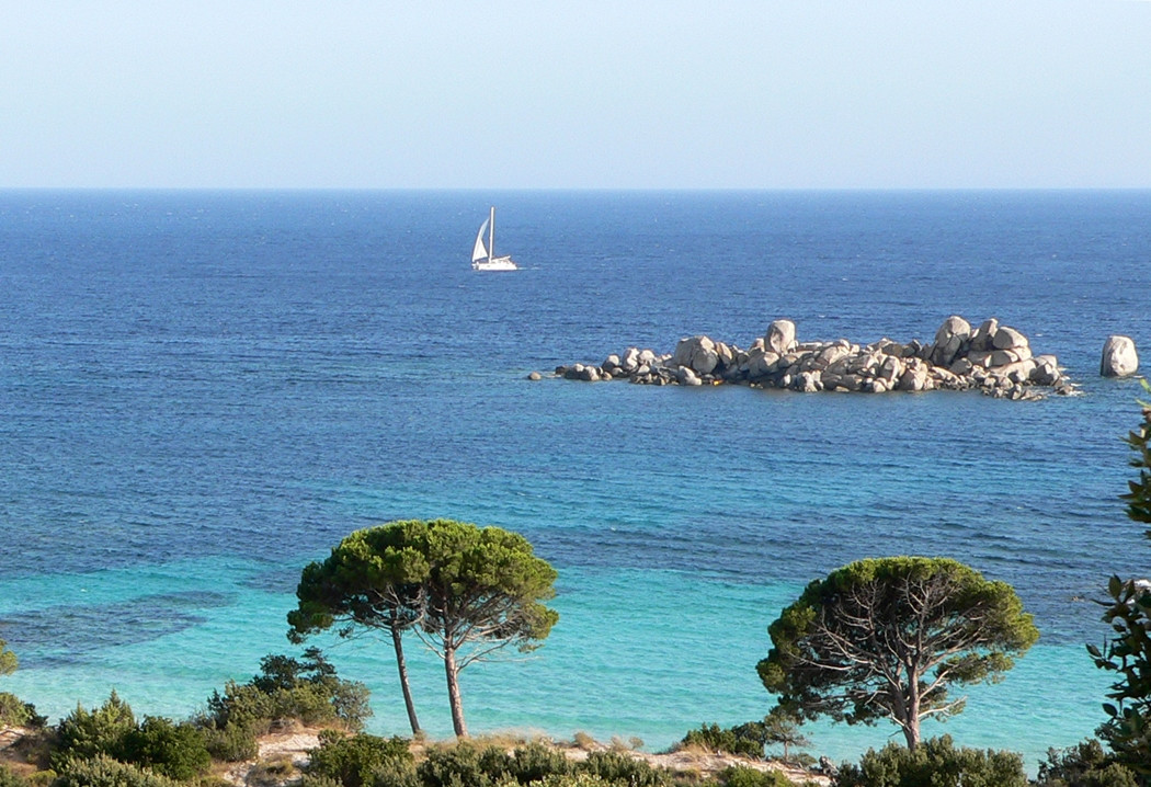 Море в Порто-Векьо, Франция. Фото 13 – фотографии Франции