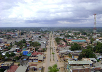 Вид сверху на Пуэрто-Мальдонадо (Puerto Maldonado) – фотографии Перу
