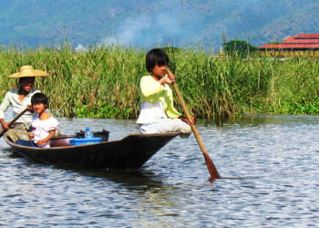 Вся жизнь на воде – фотографии Мьянмы
