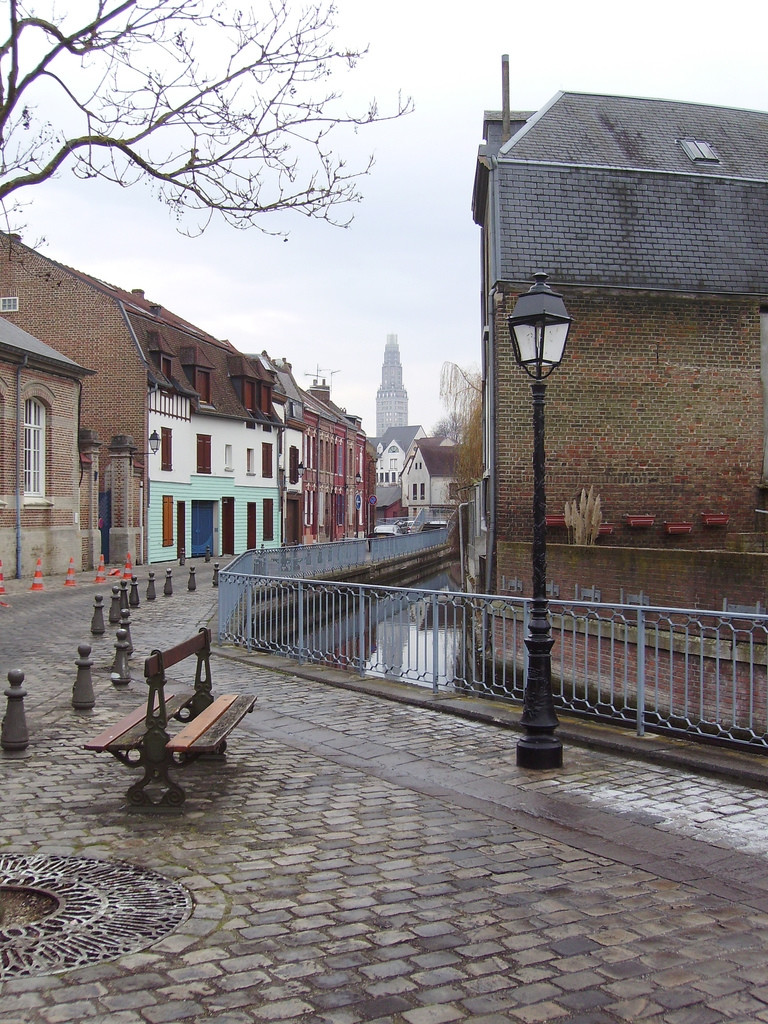 Набережная в Амьене, Франция. Фото 1 – фотографии Франции