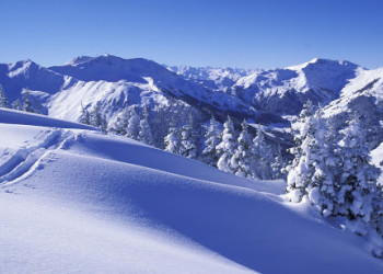 Снежный покров. Хинтерглемм. Австрия – фотографии Австрии