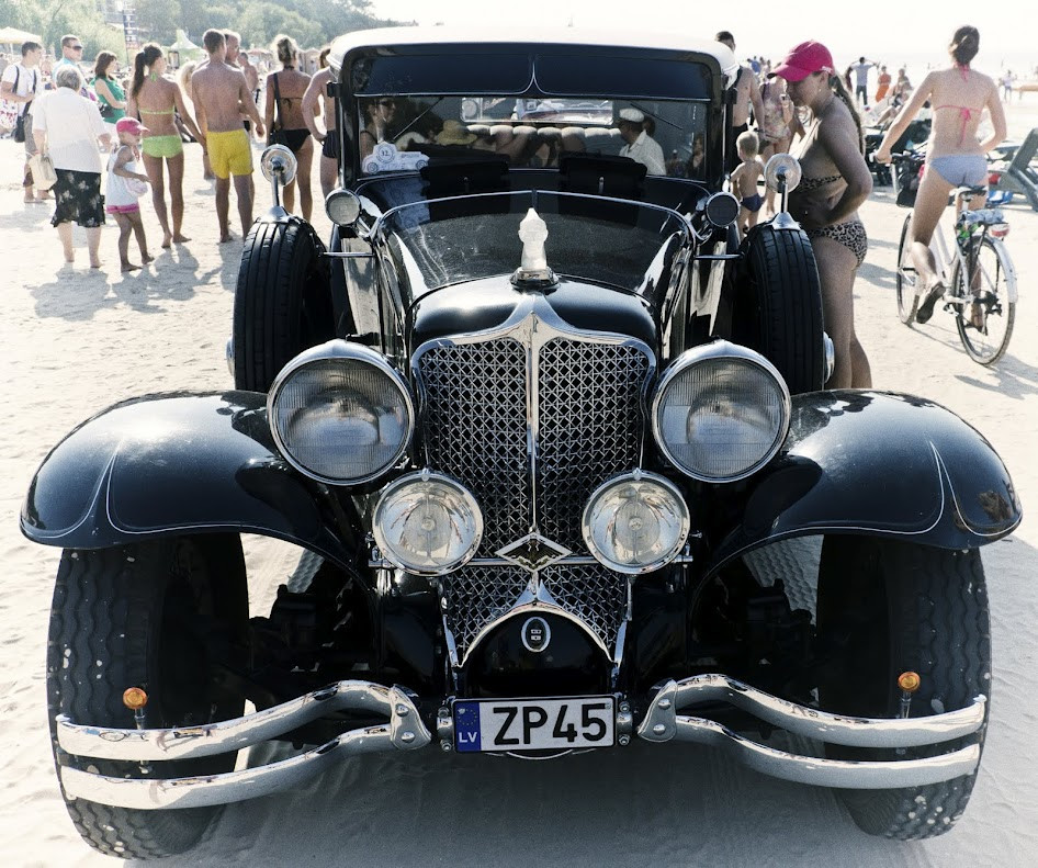 Ретро машины в Юрмале – фотографии Латвии