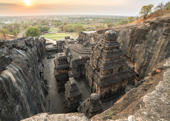 Пещерные храмы Эллоры 6 – фотографии Индии