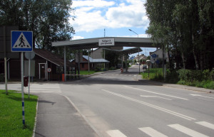 Граница с Латвией – фотографии Эстонии