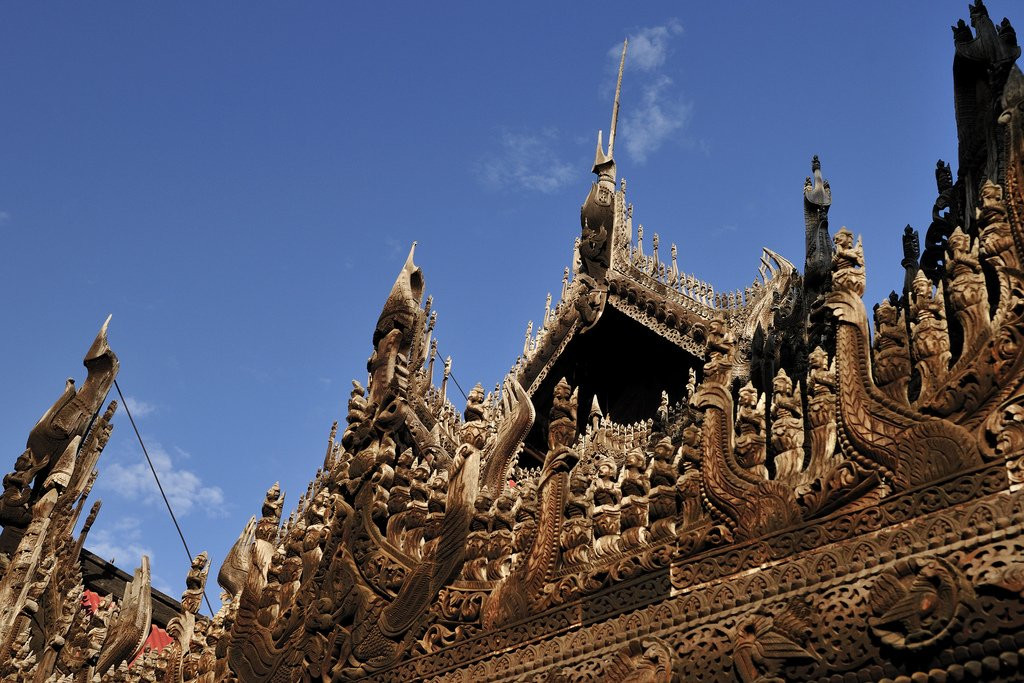 Монастырь Швенандо – фотографии Мьянмы