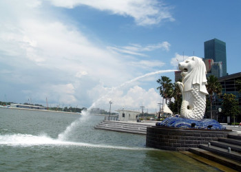 Мерлион – фотографии Сингапура