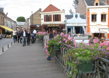 Улица в Амьене, Франция – фотографии Франции