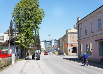 Улицы Амштеттена – фотографии Австрии