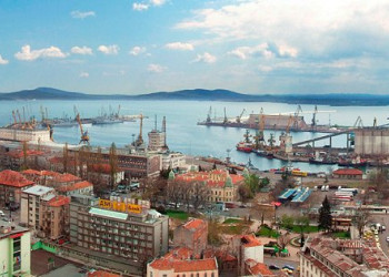 Панорамный вид Бургаса, Болгария. Фото 1 – фотографии Болгарии
