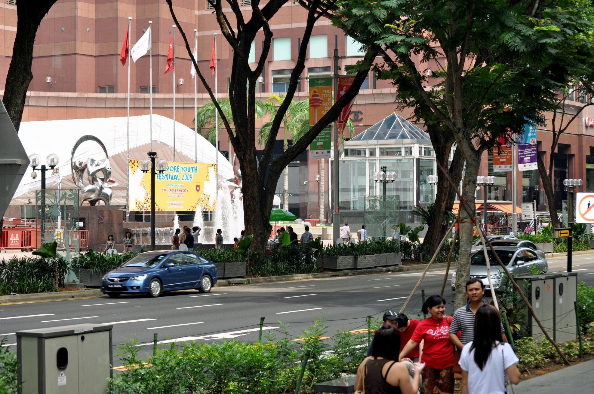 Орчард Роуд – фотографии Сингапура