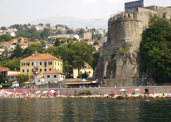 Пляж в Херцег-Нови, Черногория. Фото 13 – фотографии Черногории