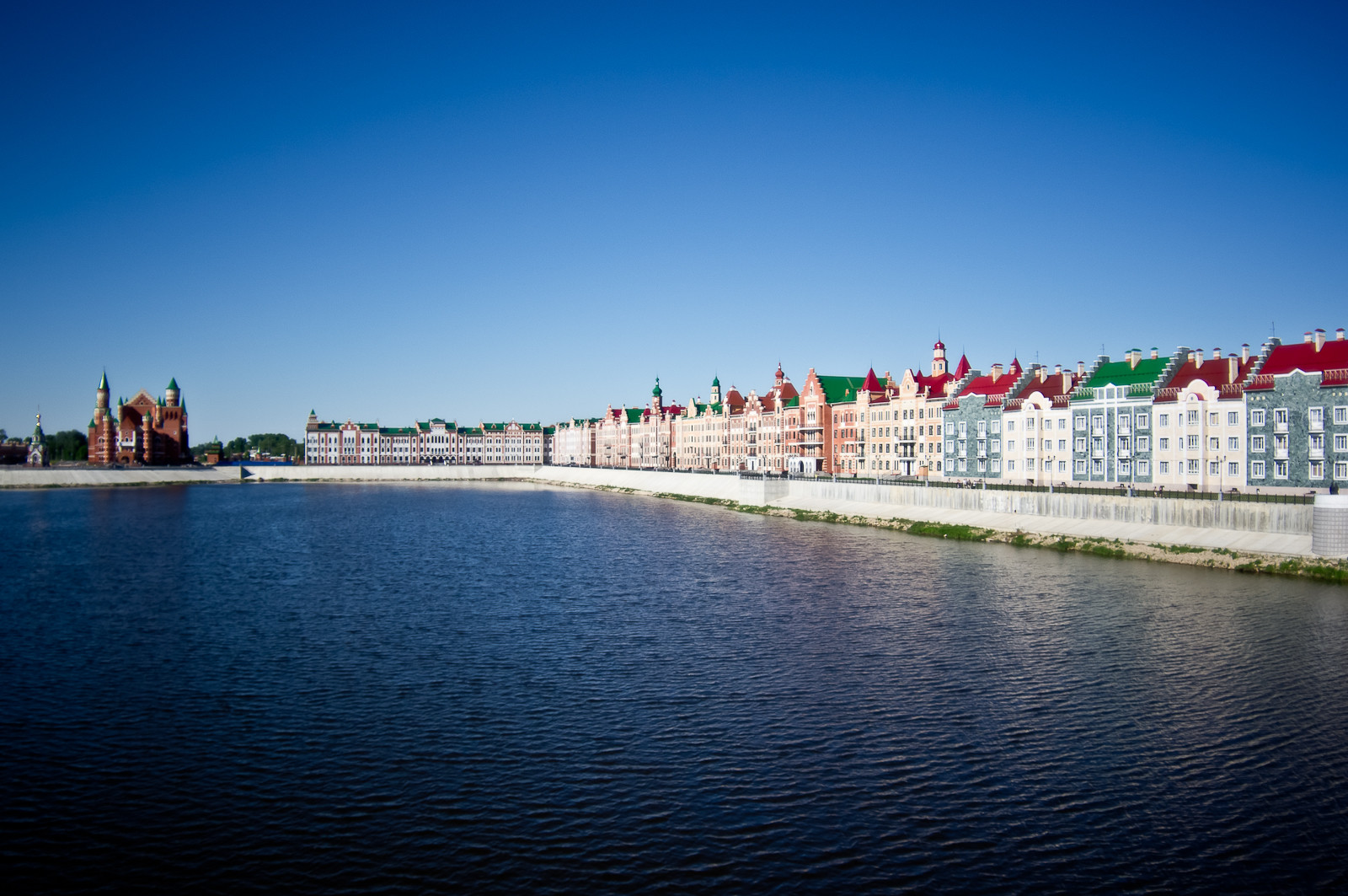 Набережная Брюгге в Йошкар-Оле, Марий Эл. Фото 1 – фотографии России