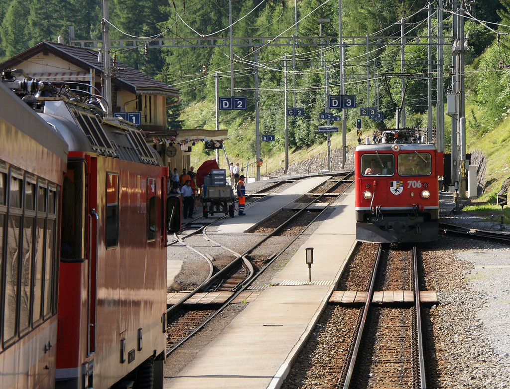 Ретийская железная дорога (Rhätische Bahn). Фото 3 – фотографии Швейцарии