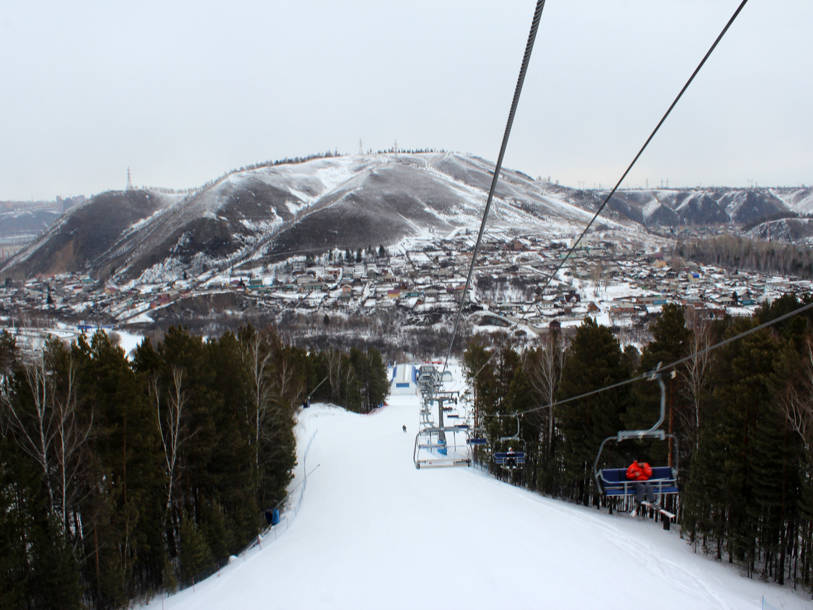 Парк спорта и отдыха Бобровый лог в зимние месяцы – фотографии России
