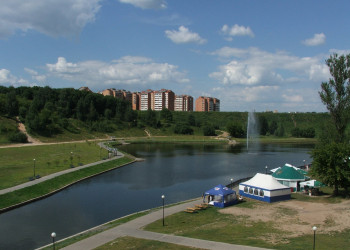 Набережная в Могилёве, Беларусь – фотографии Беларуси
