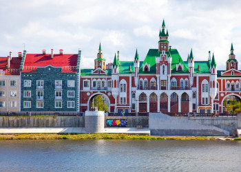 Набережная Брюгге в городе Йошкар-Ола. Фото 1 – фотографии России