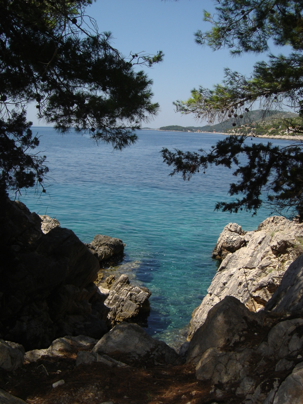 Море на острове Корчула, Хорватия. Фото 2 – фотографии Хорватии