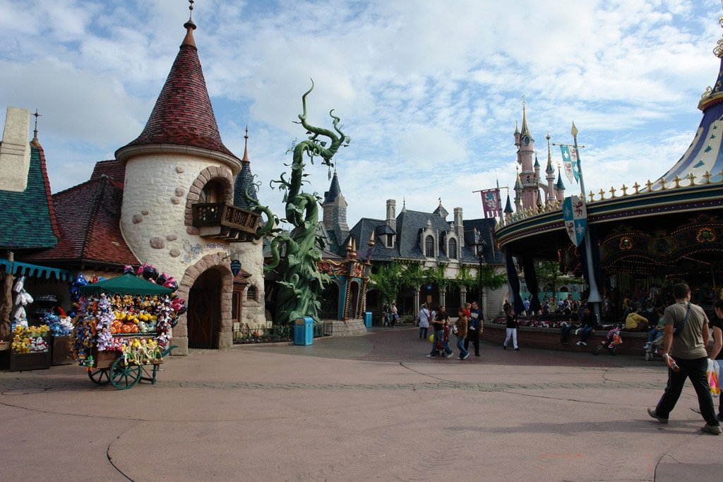 Развлечение в Диснейленде, Франция. Фото 1 – фотографии Франции