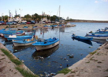 Лодки у причала в Созополе, Болгария. Фото 8 – фотографии Болгарии