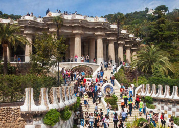 Парк Гуэля (Park Guell), Испания – фотографии Испании